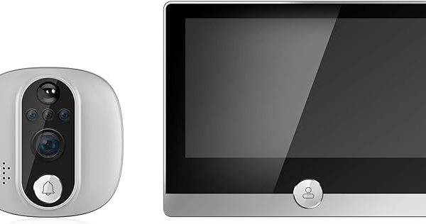 Wi-Fi Doorbell Camera Silver