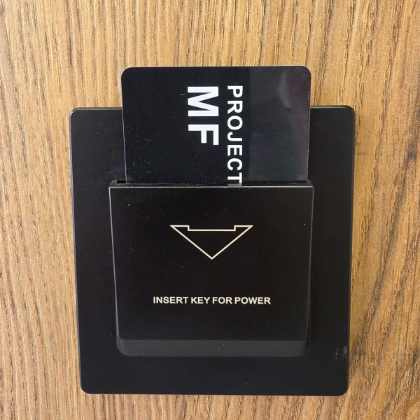 Velin Classic Energy Saver WC-6958 , Matte Black Finish 30 A