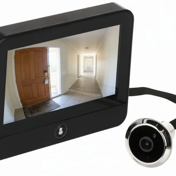 Wi-Fi Door Hidden Camera Metal /Silver