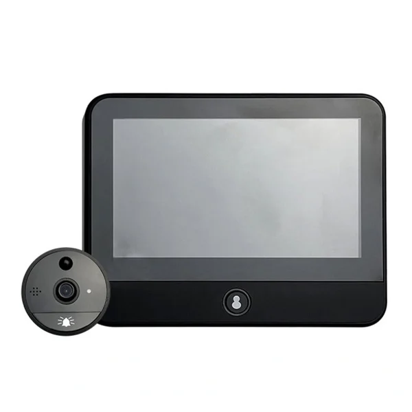 Wi-Fi Doorbell Camera Black