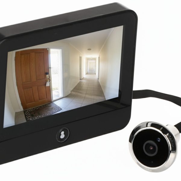 Wi-Fi Door Hidden Camera Metal /Silver